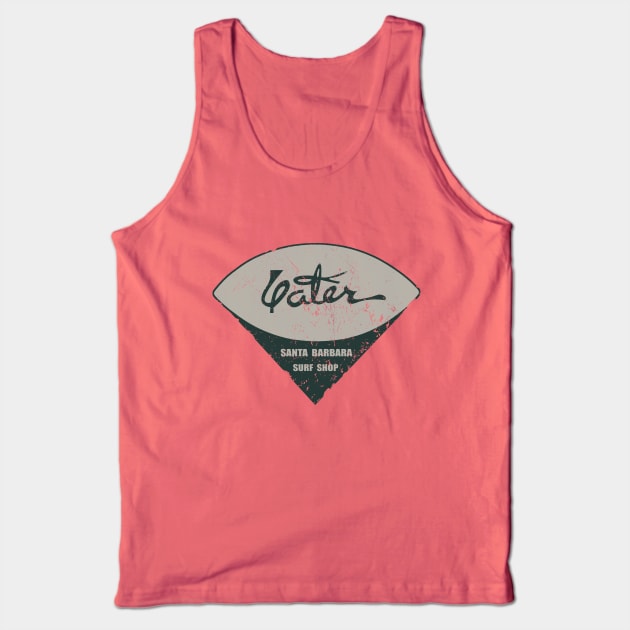 Later Surf Shop Tank Top by retrorockit